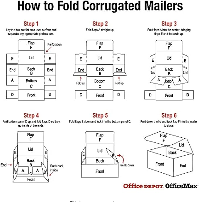 Secure Seal Shipping Boxes – 8x4x2" Mailers Pack of 400 - White Foldable Corrugated Cardboard Packaging for Mailing, Moving, Storage, and Organizing - Strong Lightweight Foldable