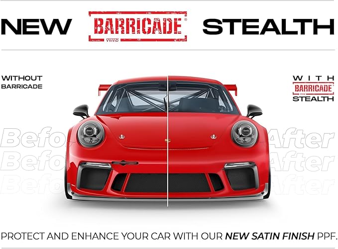 VViViD Barricade Premium 8 Year Stealth Satin Clear Paint Protection Film (720" x 59") (60ft x 59")