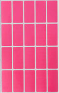 Royal Green Colored Tags Labels for Kids 1.57 inch x 0.75 inch Pink Stickers (40mm x 19mm) - 2000 Pack