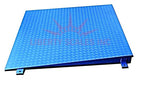 Liberty NTEP Industrial 48" x 48” Floor Scale, Accurate Digital Pallet Scales with a Ramp for Warehouse or Shipping Weighing, (4' x 4') 1,000 lbs x 0.2 lb