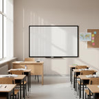 72" x 40" Inch Extra Large Magnetic Whiteboard, Black Aluminum Framed Wall Mount Dry Erase Board for Office, Classroom, Home, Premium for Presentations, Planning & Collaboration