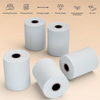 2-1/4'' x 50' Thermal Receipt Paper (100 Rolls), Fits 58mm Thermal POS Printers, Premium Quality, Biodegradable, White, Coated