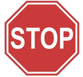 "Stop" Durable Laminated Vinyl Floor Sign- Sign by Graphical Warehouse- 5S Safety and Security Signage, Visual Communication Tool (18")