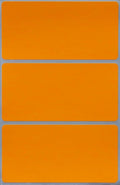 Royal Green Rectangular Stickers Color-Coding Labels for Organizing, Moving, and Storage Boxes 4" x 2" Stickers to Write On Name Tags, 45-Pack (Neon Orange)