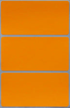Royal Green Rectangular Stickers Color-Coding Labels for Organizing, Moving, and Storage Boxes 4" x 2" Stickers to Write On Name Tags, 300-Pack (Neon Orange)