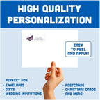 Personalized Return Address Labels - Beautiful Butterflies - 60-1000 Custom Self-Adhesive Stickers
