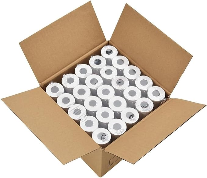 3 1/8" x 200' Thermal Paper (50 Rolls/Case) - BPA Free