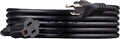 Amazon Basics Extension Cord, 10 Ft, 3 Prong Outlet Extender, Indoor Extension Cord, 13 Amps, 125V, Black