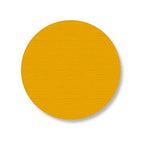 Mighty Line 1" Solid Dot Shaped Floor Marking Tape for Safety, Caution, Warning, Heavy-Duty, Peel and Stick, Adhesive Circle Spots, Industrial Quality, Yellow, Pack of 200