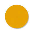 Mighty Line 3.75" Solid Dot Shaped Floor Marking Tape for Safety, Caution, Warning, Heavy-Duty, Peel and Stick, Adhesive Circle Spots, Industrial Quality, Yellow, Pack of 100