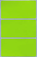 Royal Green Rectangular Stickers Color-Coding Labels for Organizing, Moving, and Storage Boxes 4" x 2" Stickers to Write On Name Tags, 300-Pack (Neon Yellow)