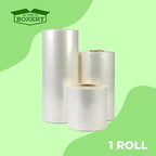 The Boxery Shrink Wrap Film 20" x 52500” (4375’) Heat Wrap POF Centerfold - Polyolefin 60 Gauge - Warehouse Grade Heat Shrinkable Film for Packaging - Small Business, Toys, Books, and Much More.