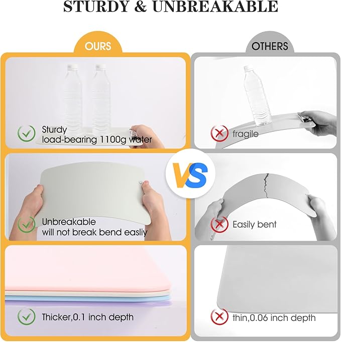Plastic Clipboard with Pen Holder,Standard A4 Size,Nursing Clip Boards 8.5x11 Heavy Duty,Low Profile Clipboards for Women Kids Teacher,School Office and Home,Light Gray