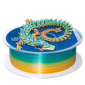 Geeetech Rainbow PLA Filament 1.75mm, 3D Printer Multicolor Filament, Color Changing Filament 1kg (2.2lbs) 1 Spool, Dimensional Accuracy +/- 0.02 mm