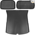 All Weather Cargo Liners for New 2025 2026 Tesla Model Y Juniper Trunk Mat with Front and Rear Frunk Trunk Tray Mats Protector Anti-Slip TPE Accessories (3PCS)