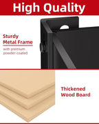 PrimeZone 36" x 16" x 72" Heavy Duty Storage Shelves - 5 Tier Adjustable Garage Storage Shelving, Metal Storage Utility Rack Shelf Unit for Warehouse Pantry Closet Kitchen, Black, 4 Pack