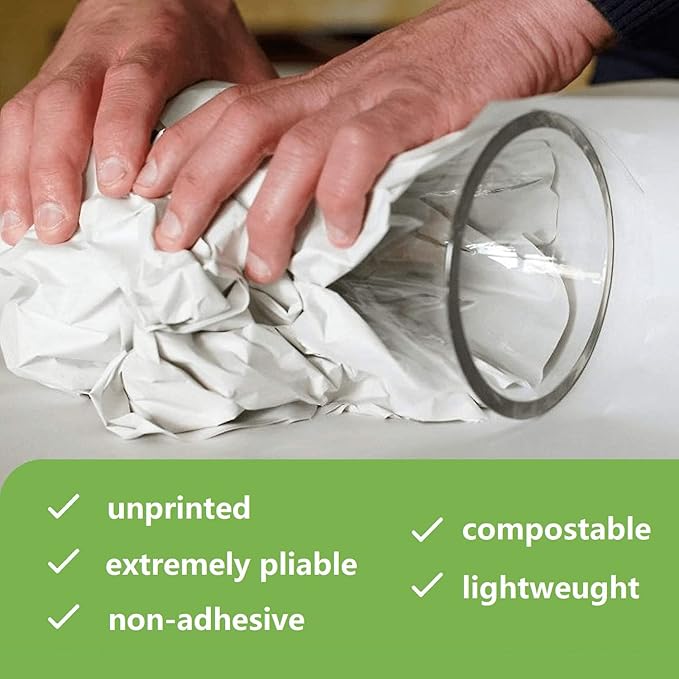 Large Packing Paper Sheets for Moving 31" x 21.5" Packaging Newsprint Paper 50 Pack Packing Paper for Wrapping Fragiles,Box Fillers for Moving Supplies 2.1Lbs