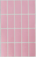Royal Green Color Code Labels Rectangular 1.57 inch x 0.75 inch Pastel Pink Stickers Rectangular Labels (40mm x 19mm) - 1000 Pack