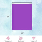 UCGOU Poly Mailers 19x24 Inch Purple 100 Pack Extra Large Shipping Bags Strong Thick Mailing Envelopes Self Seal Adhesive Waterproof and Tear Proof Boutique Postal for Clothing Quilt and More
