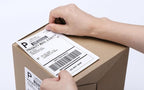 Label KINGDOM 4 x 6 Inch Direct Thermal Shipping Label Roll, 500 Sheets for Rollo Zebra Munbyn or Other Thermal Printer Used on FedEx, USPS, UPS, DHL for Address Label, 1 Roll