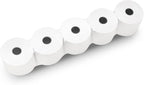 (24 Rolls) 2 1/4 x 150 ft White Adding Machine Tape Paper Rolls Premium One Ply Register Adding Machine/Calculator Paper Rolls Printing Calculator 10 Key