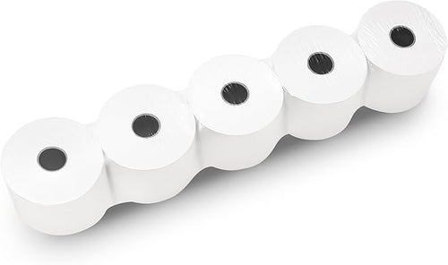 (24 Rolls) 2 1/4 x 150 ft White Adding Machine Tape Paper Rolls Premium One Ply Register Adding Machine/Calculator Paper Rolls Printing Calculator 10 Key