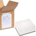 7"x 10" Clear Enclosed Packing Envelope Plain Face Usable Dim 6.5" x 9.5" Front- Clear, Back- White (1000 Pack)