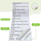 MFLABEL 2 1/4" x 50' Thermal Papers Cash Register POS Receipt Paper Credit Card Paper 400 Rolls