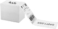 OausTect 4x6 Shipping Label 1000 Fanfold Labels for Rollo, Zebra Direct Thermal Printer, with Perforations