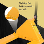 Manual Pallet Jack Industrial Hand Pallet Truck 48" Lx21'' W Forks 5500Lbs Capacity