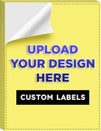 Custom Bright Neon Color Labels, Print Your Own Stickers, Upload Your Design for Printing - Smooth Matte Finish, Strong Adhesive, Crack and Peel - 3.5" x 2" - 25 Sheets per Pack (Chartreuse)
