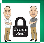 Secure Seal - 9x9x5 Pack of 100 Corrugated Cardboard Packing Shipping Mailing Moving Carton Boxes
