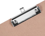 Clipboards Bulk, EZZGOL 36 Pack Letter Size Wood Clipboards, Low Profile Clip, Recycled Hardboard Clipboard with Hang for School Classroom Home