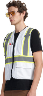 A-KSAFETY Custom High Visibility Reflective Safety Vest with logo