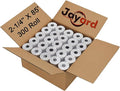 Jayard 2-1/4" X 85' Thermal Paper Rolls For Credit Card - Cash Register Rolls - Premium Register Tape Pos Thermal Printer Paper (300 Rolls)