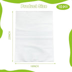 10 Pack 18x22in Cushion Foam Pouches Moving Packaging Supplies Shockproof