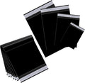 Outus 120 Pcs Poly Mailer Envelope 4 Sizes Shipping Bags Self Adhesive Clasp Envelope Self Adhesive Tear Proof Mailing Covers(13 x 17 In, 15 x 20 In, 16 x 22 In, 18 x 24 in,Black)