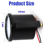 2" 52mm Voltage Gauge Digital Blue LED Voltmeter Meter 8-16V for Cars