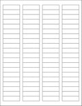 NextDayLabels – 1-3/4" x 1/2" Rectangular Sticker Labels for Printer - White Laser/Inkjet Printer Labels Return Address Labels Shipping Label Stickers (100 Sheets, 80 Per Sheet, 8000 Labels)
