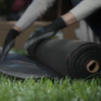 ECOgardener Premium 5oz Landscape Fabric, 3ft x 50ft Pro Garden Weed Barrier - Durable & Heavy Duty Weed Block Gardening Mat, Easy Setup & Superior Weed Control, Eco-Friendly & Convenient Design