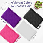 Purple 10.5x16 Inch Poly Bubble Mailers #5 | Self Seal Large Padded Envelopes | Air Cushioned Bubble Mailer | Usable Size 10.5x15 Inch | Waterproof Lightweight Mailing Shipping Bags | 100 Pack Bulk