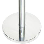 VIP Crowd Control Retractable Belt Stanchion Queue Safety Barrier Set, 36" Ht, 78" Belt + Wall Bracket (6 Mirror Posts Black Belt + SFrame + WBracket)
