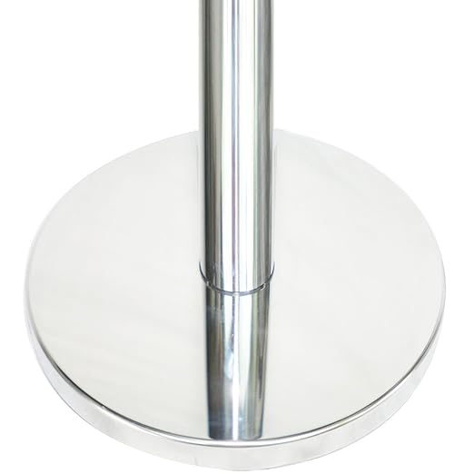 VIP Crowd Control Retractable Belt Stanchion Queue Safety Barrier Set, 36" Ht, 78" Belt + Wall Bracket (6 Mirror Posts Blue Belt + SFrame + WBracket)