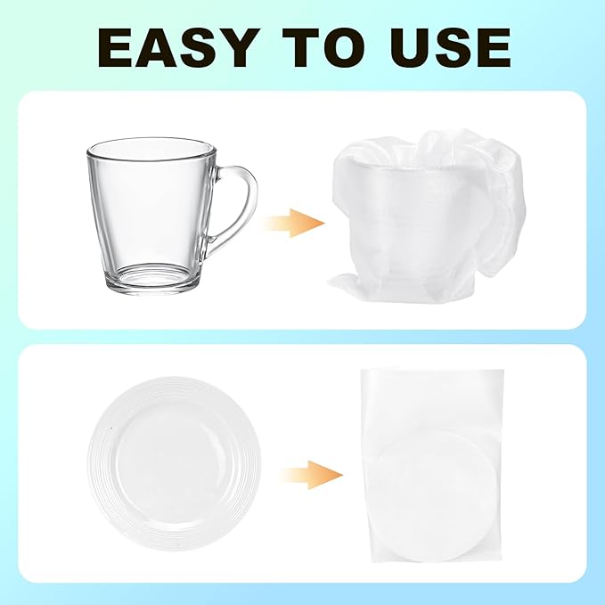 50Pack Foam Pouches,14" X 14" Dish Packing Foam Cushion Foam for Packing Dishes and glasses Moving Foam Wrap Pouches Packing Supplies for Moving