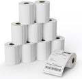 4"x6" (20 Rolls) BESTIKER Direct Thermal Shipping Labels Compatible with 4XL Label Writer 1744907, 1755120, Perforated Postage Label Paper for Thermal Printer, 220 Labels/Roll