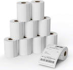 4"x6" (20 Rolls) BESTIKER Direct Thermal Shipping Labels Compatible with 4XL Label Writer 1744907, 1755120, Perforated Postage Label Paper for Thermal Printer, 220 Labels/Roll