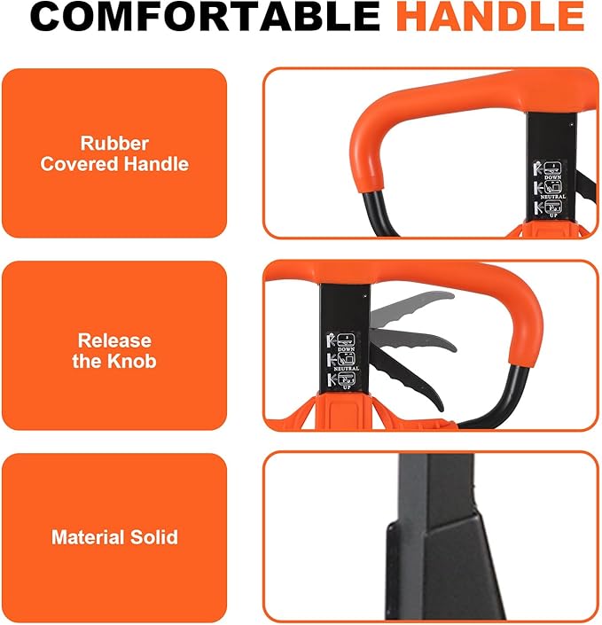 Tory Carrier Manual Pallet Truck - 5500LBS High - Capacity, 21" x 48" Extended Forks, Industrial - Grade Heavy - Duty Solution for Efficient Warehouse & Factory Material Handling