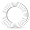 XHF 5/16 Inch 3:1 Waterproof White Heat Shrink Tubing 20 Ft Marine Grade Wire Cable Adhesive Lined Tube Insulation Seal Against Moisture Corrosion and Air Leakage