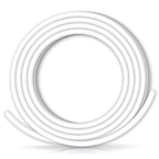 XHF 5/16 Inch 3:1 Waterproof White Heat Shrink Tubing 20 Ft Marine Grade Wire Cable Adhesive Lined Tube Insulation Seal Against Moisture Corrosion and Air Leakage