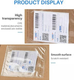 7.5" x 5.5" Shipping Label Sleeves, Label Pouches Self-Adhesive Top Loading Packing List, Clear Shipping Label Envelopes Pouches (1500 Packs)